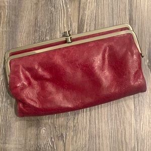 Cranberry Hobo wallet